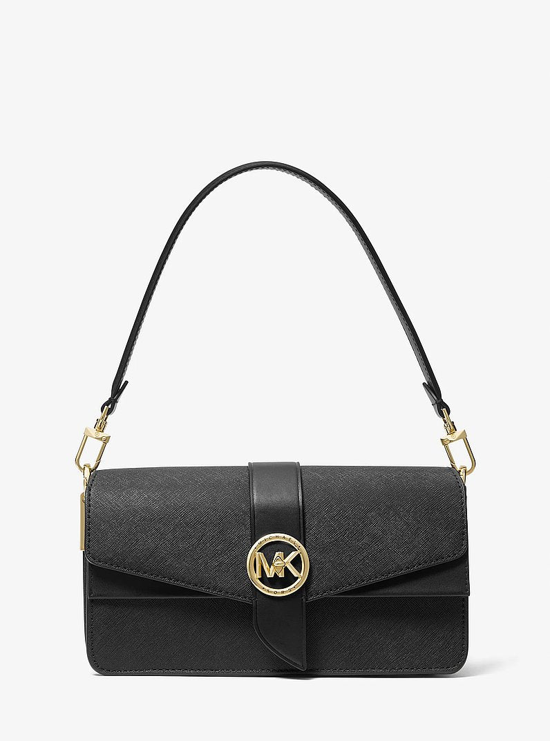 Michael Kors Greenwich Saffiano Leather Shoulder/Crossbody Bag