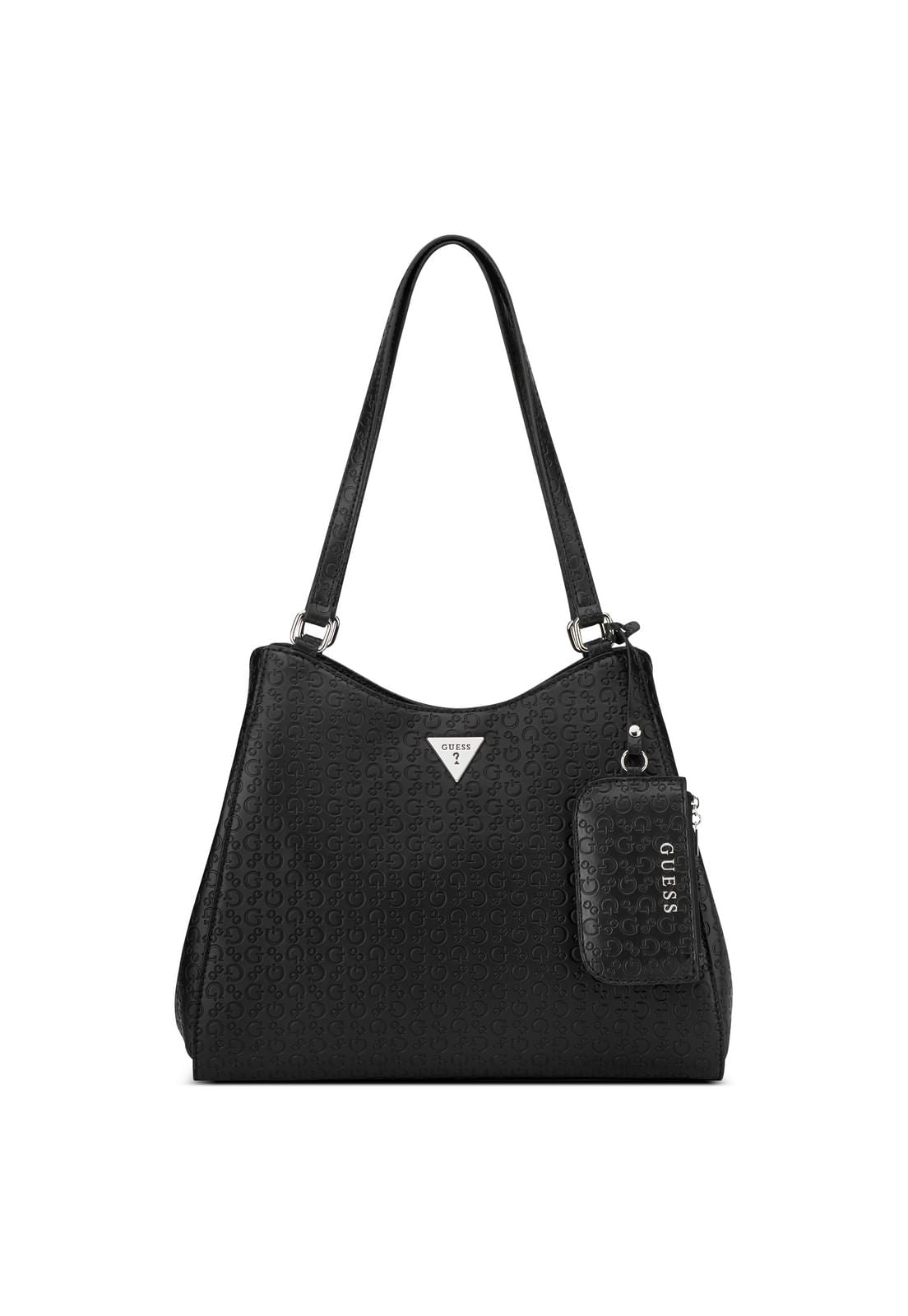 Guess Bolsa Elsa Satchel Preto