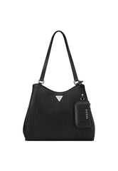 Guess Bolsa Elsa Satchel Preto