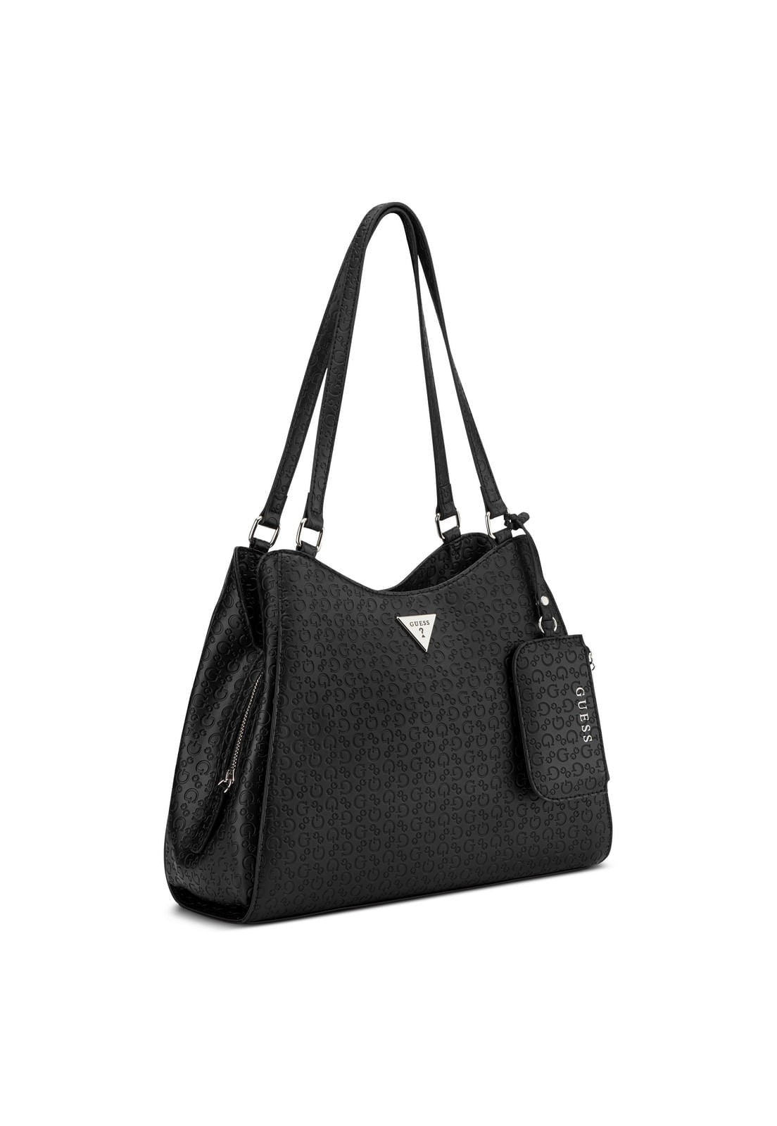 Guess Bolsa Elsa Satchel Preto