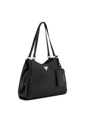 Guess Bolsa Elsa Satchel Preto