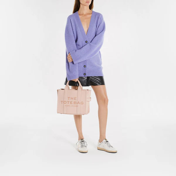 Marc Jacobs The Leather Small Tote Bag - Rose Pink