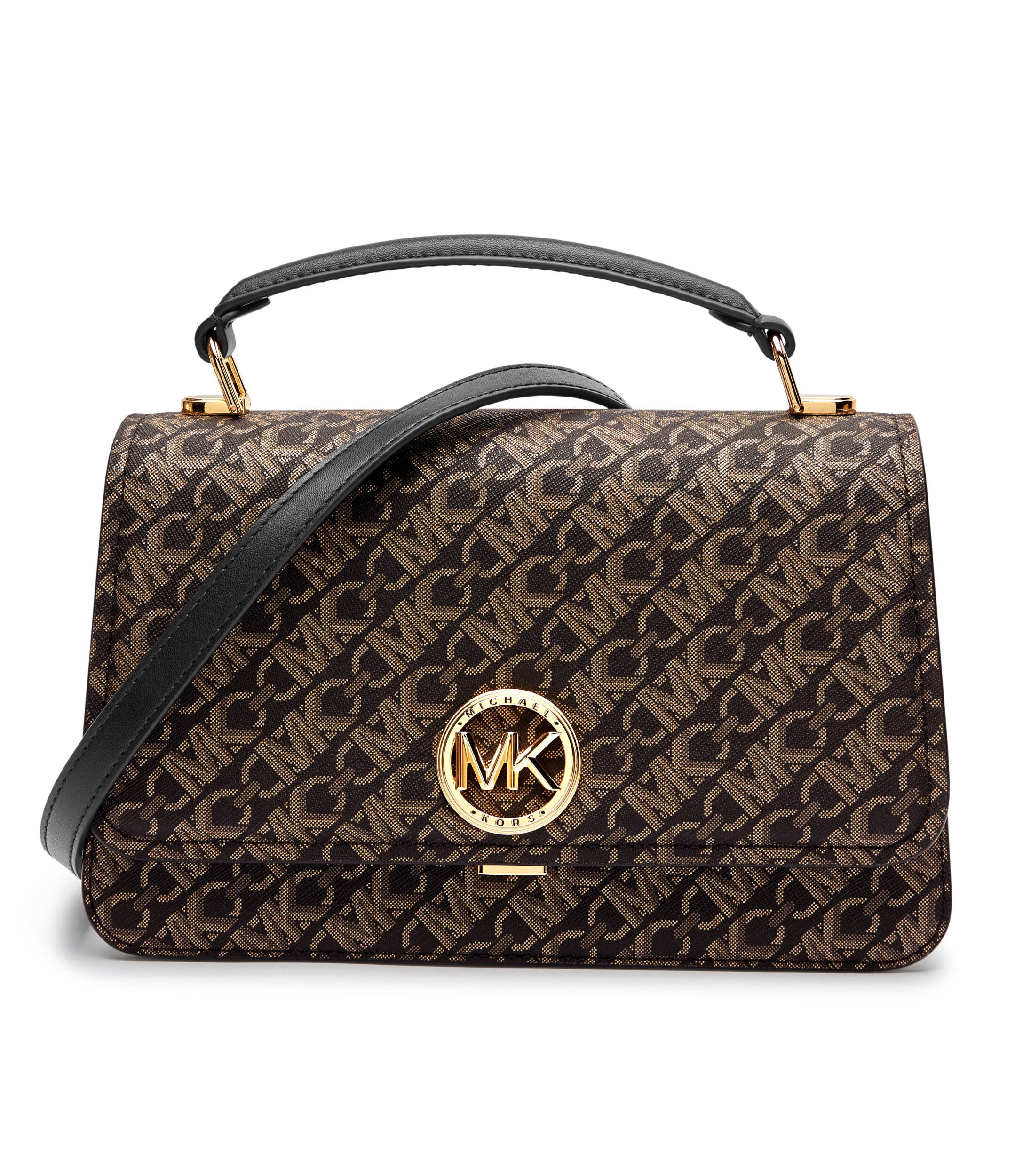 Michael Kors Small Empire Messenger Bag - Brown