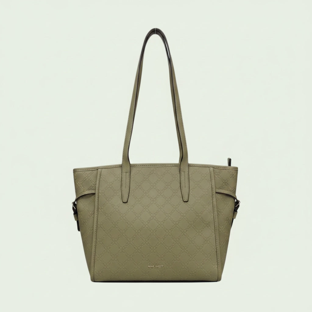 Nine West Large Tote - Olive Green