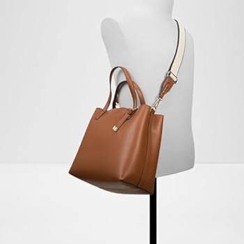 Aldo Carafe Large Satchel Bag - Brown