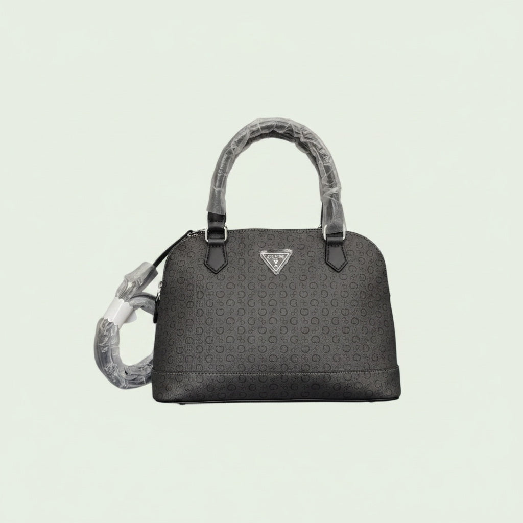 Guess Medium Satchel - Black
