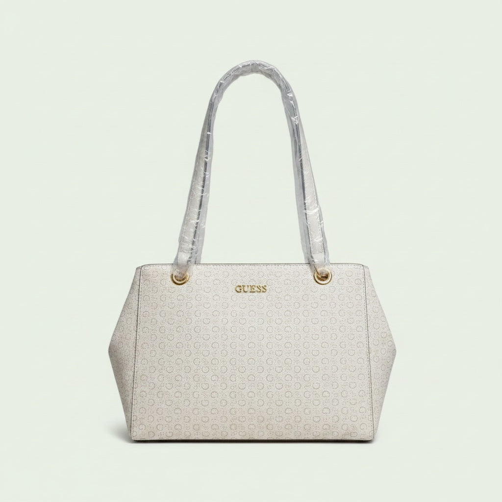 Guess Satchel Bag - White