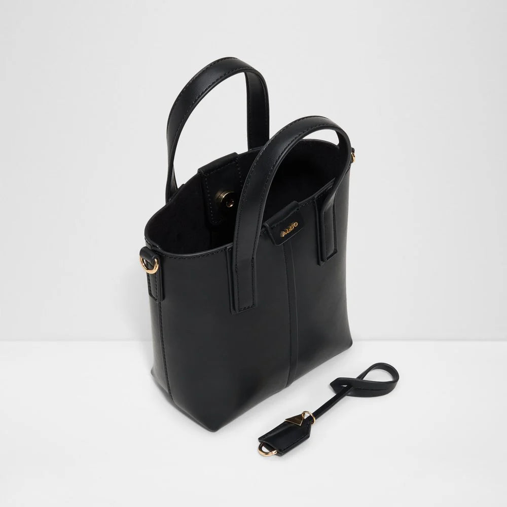 Aldo Amelia Satchel Bag - Black