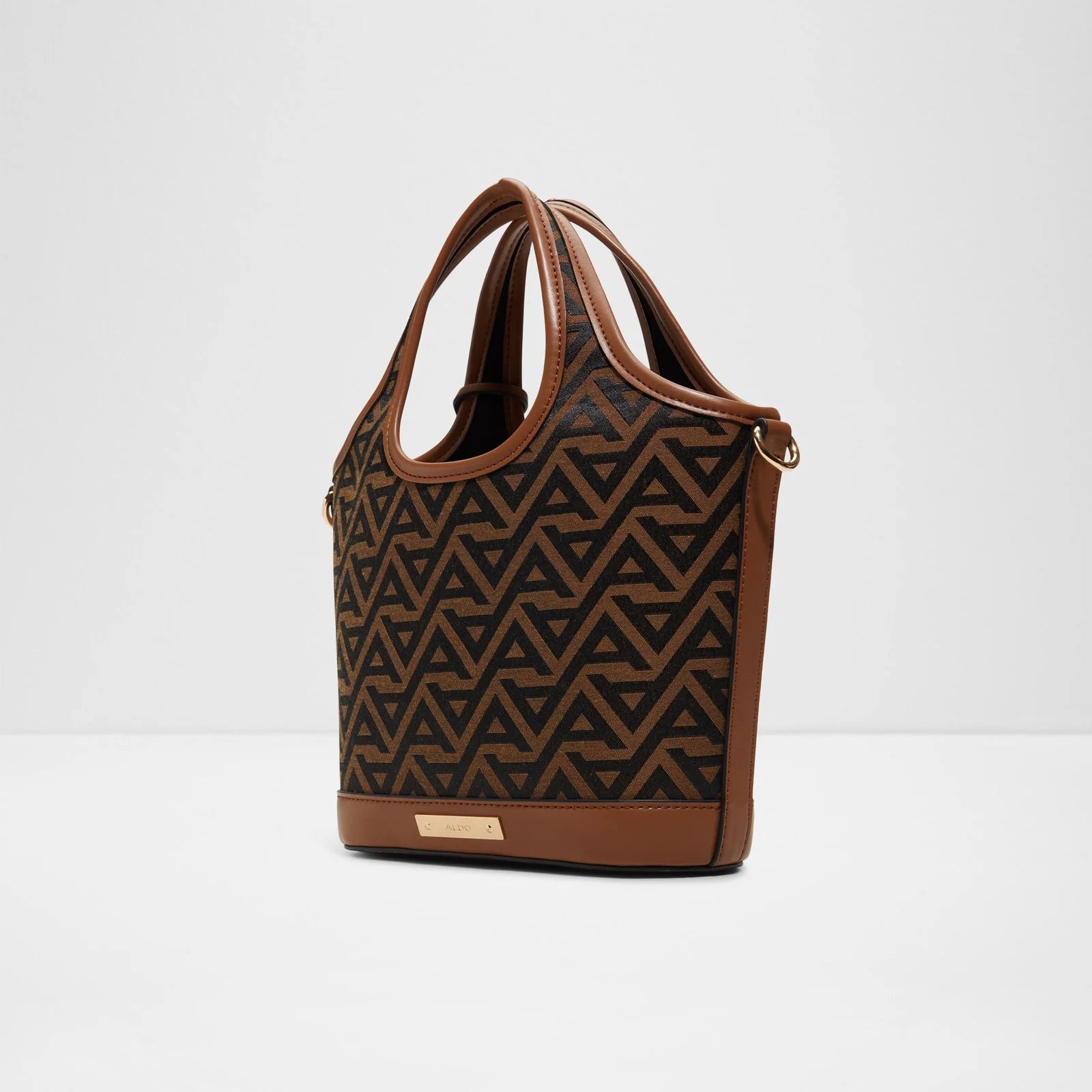 Aldo Bethia Satchel Bag - Brown