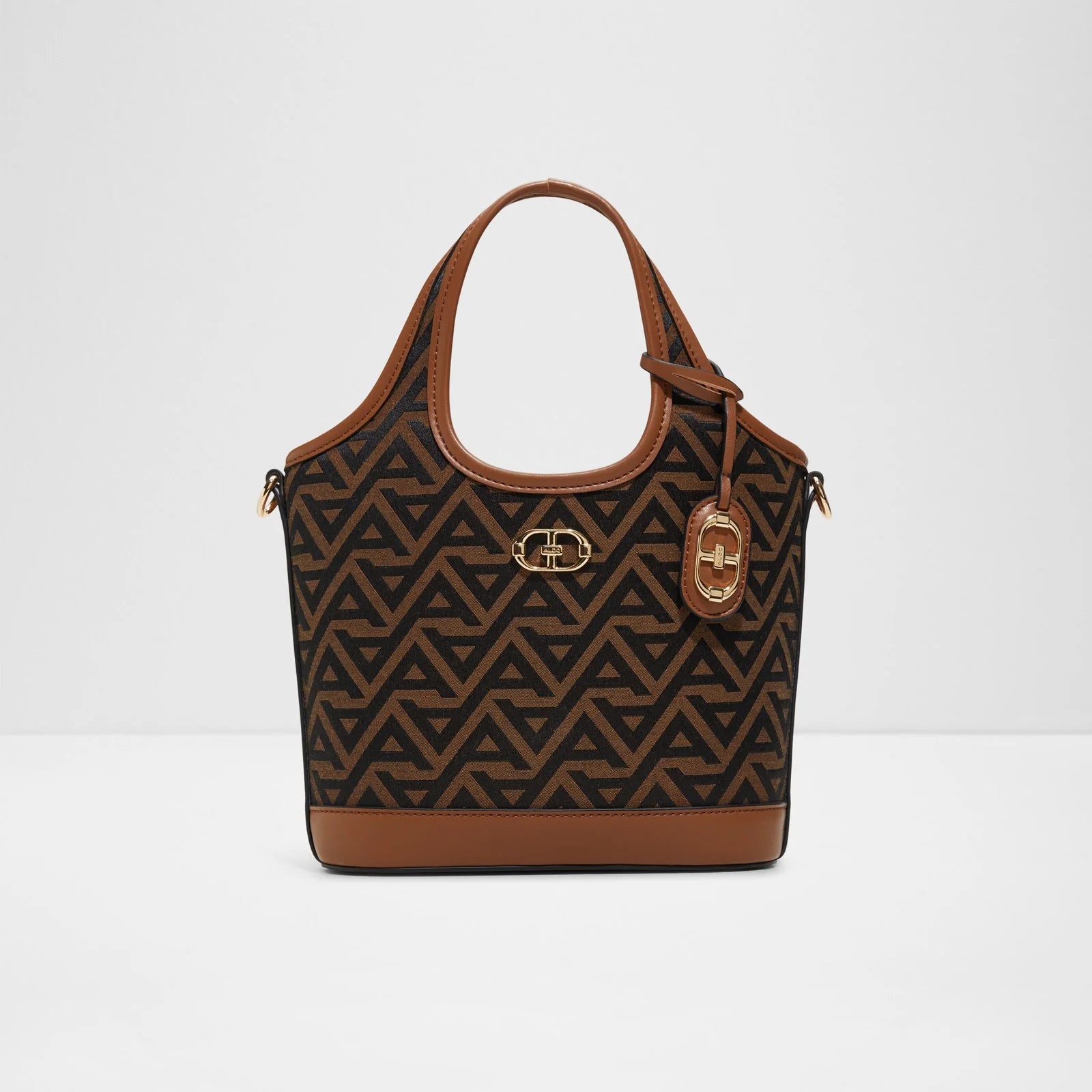 Aldo Bethia Satchel Bag - Brown
