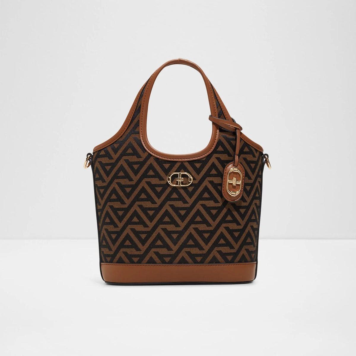 Aldo Bethia Satchel Bag - Brown
