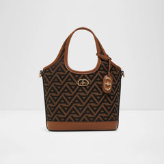 Aldo Bethia Satchel Bag - Brown