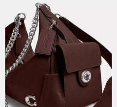 Coach Pocket Juliet Bag 30 - Burgundy