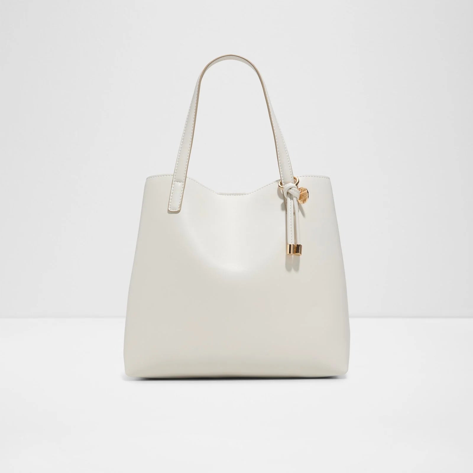 Aldo Carafe Large Satchel Bag - White