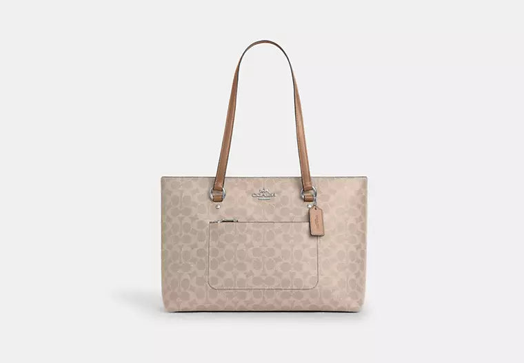 Coach Station Tote - Signature Canvas