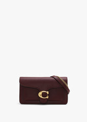 Coach Tabby 20 Merlot Leather Bag - Burgundy