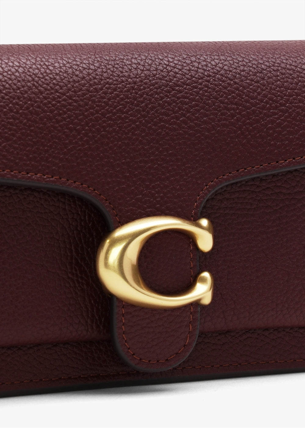 Coach Tabby 20 Merlot Leather Bag - Burgundy