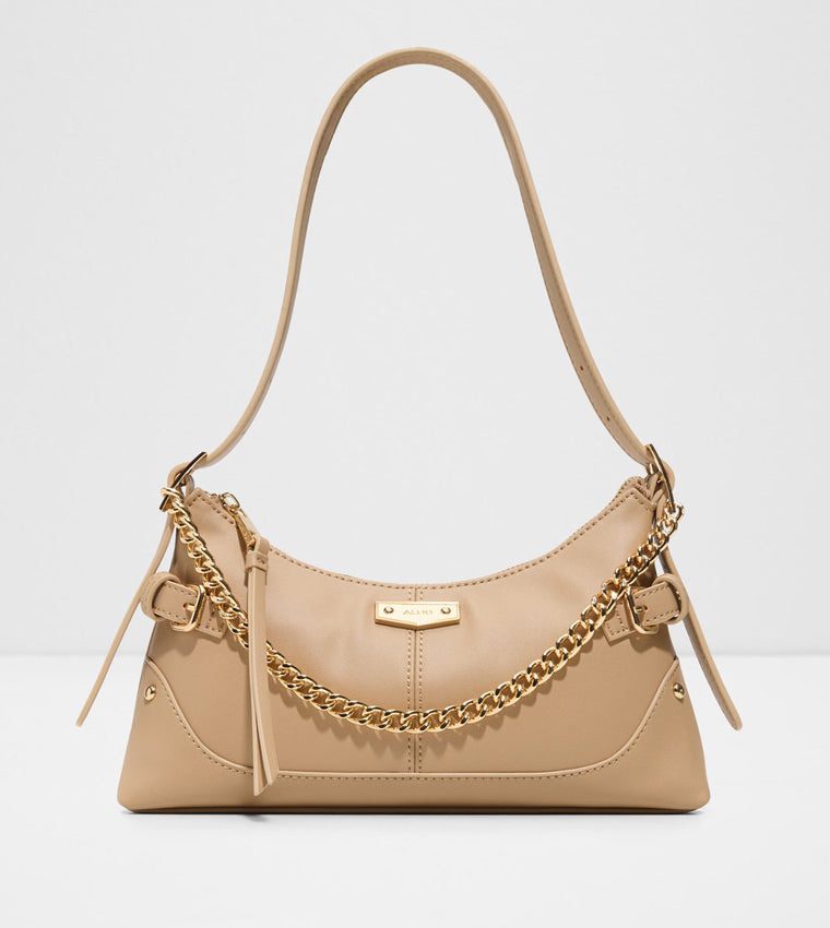 Aldo Concourse Shoulder Bag - Beige