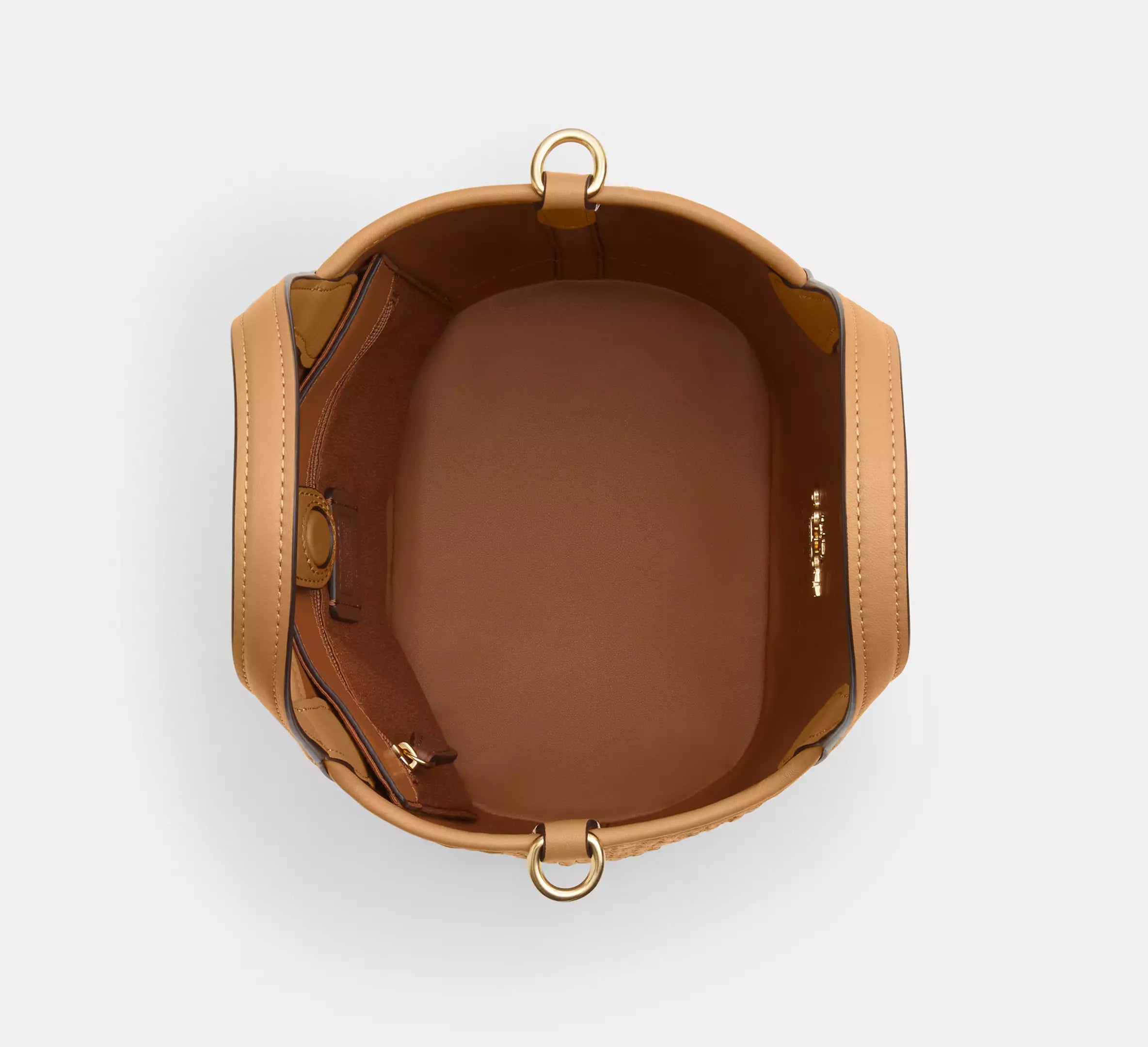 Coach Hannah Bucket Bag - Latte Multi