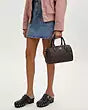 Coach Rowan Satchel - Dark Brown