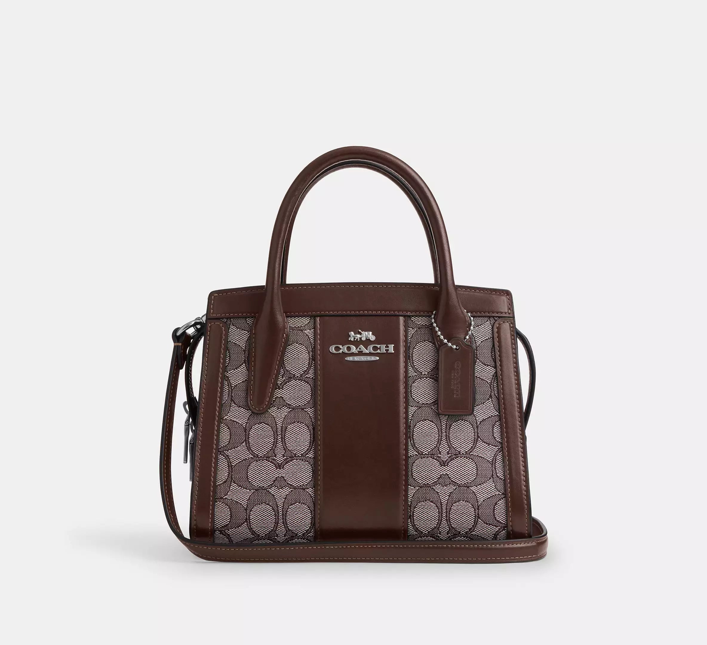 Coach Andrea Carryall Bag in Signature Jacquard