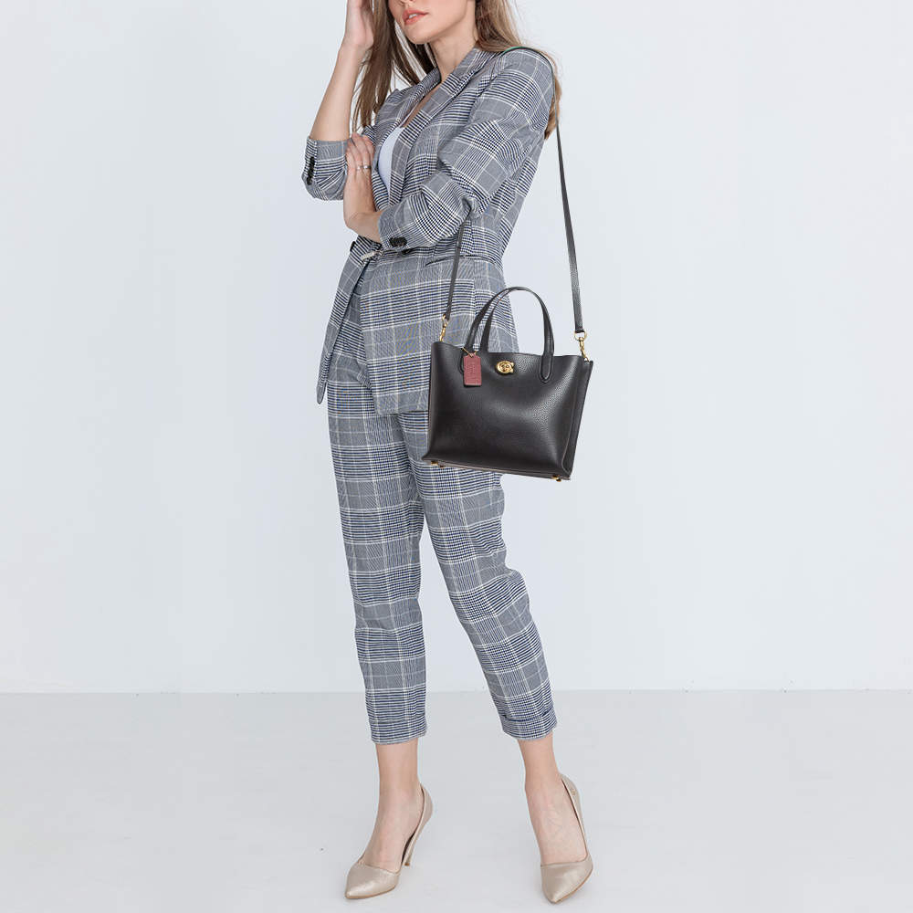 Coach Willow Tote 24 -  Black