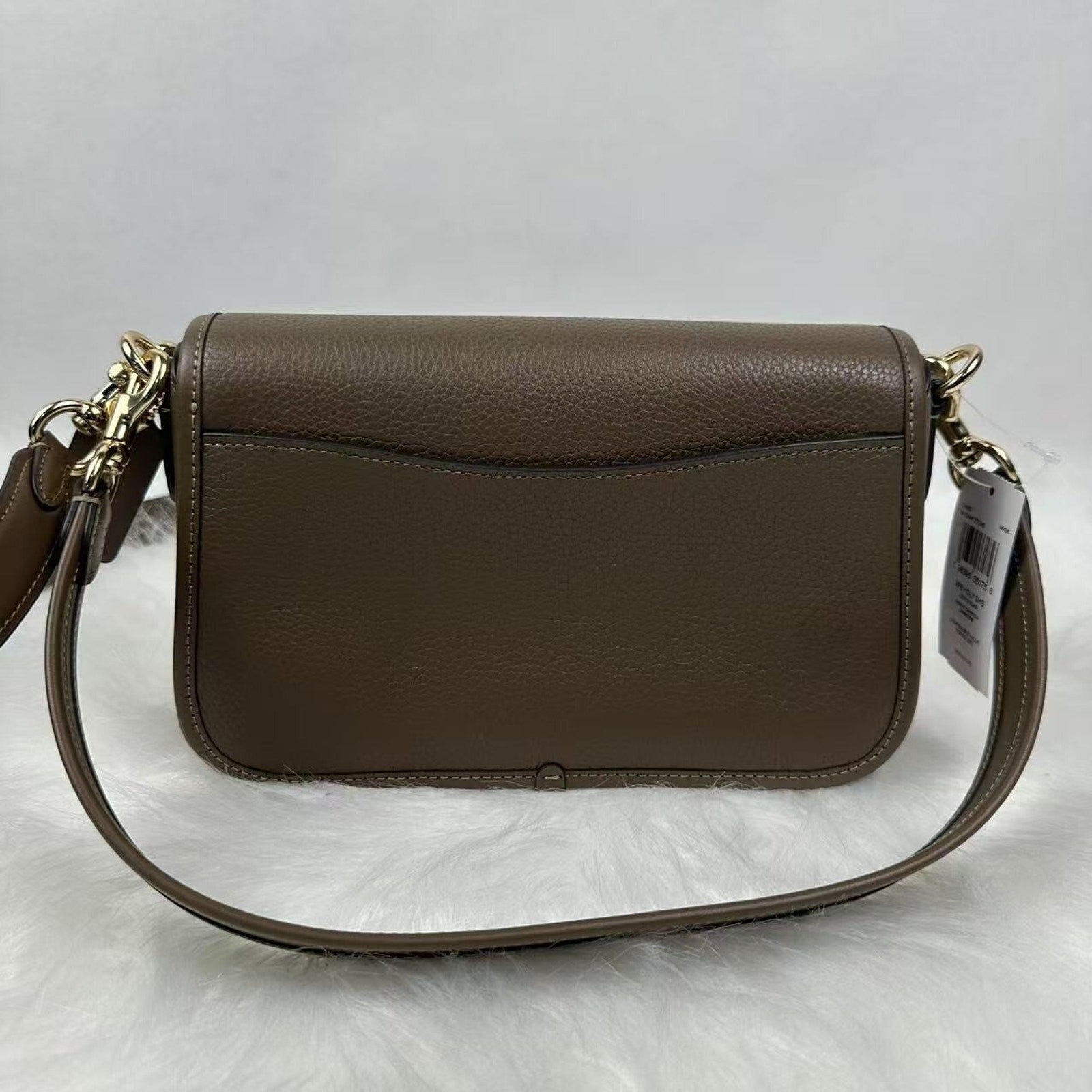 Coach Hadley Shoulder Bag - Dark Stone