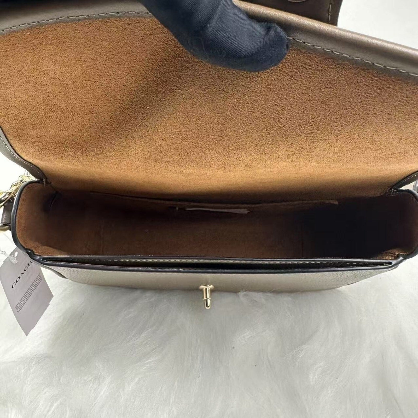 Coach Hadley Shoulder Bag - Dark Stone