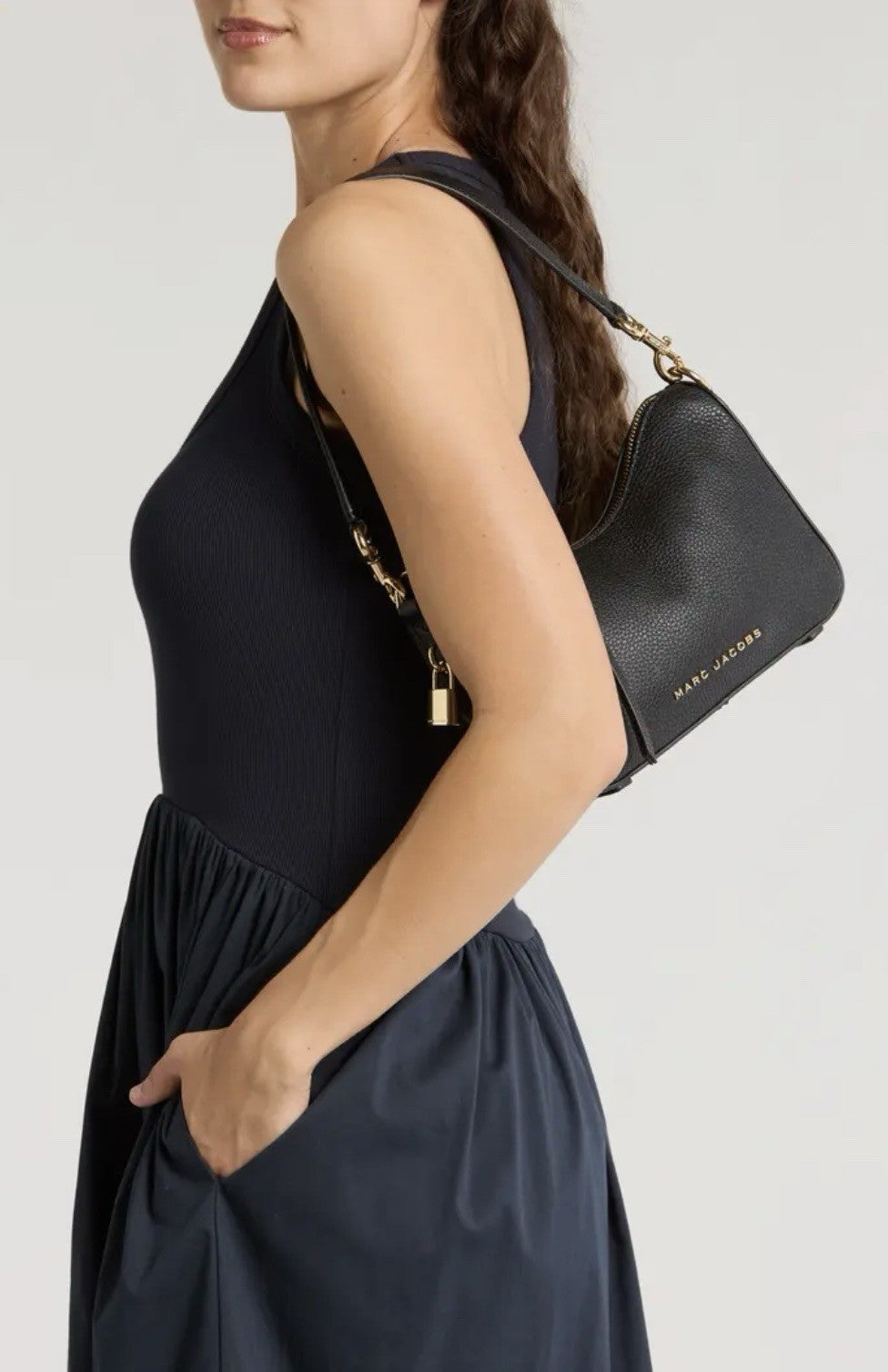 Marc Jacobs Drifter Small Convertible Shoulder Bag - Black